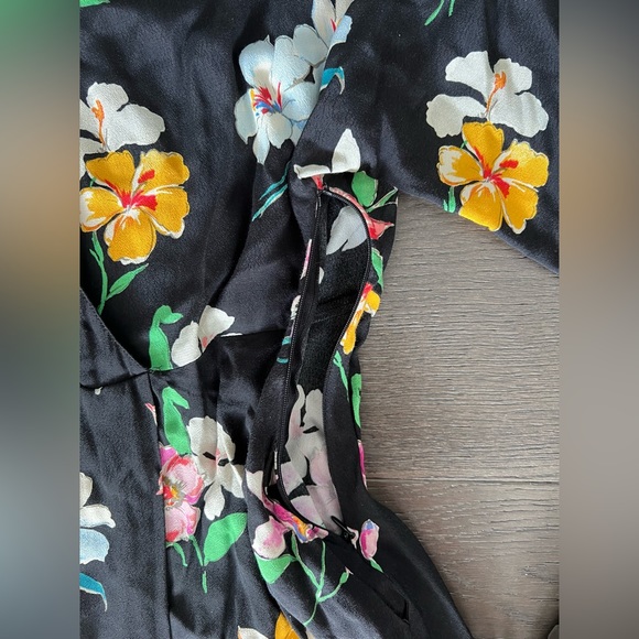 Women’s Zara Floral Print Dress SZ large - Picture 7 of 12